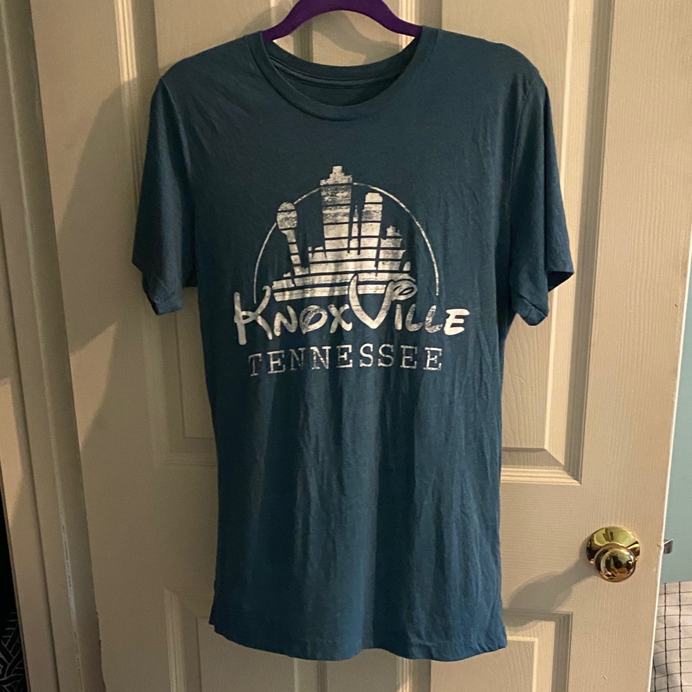 Knoxville Tennessee Blue Graphic T-Shirt